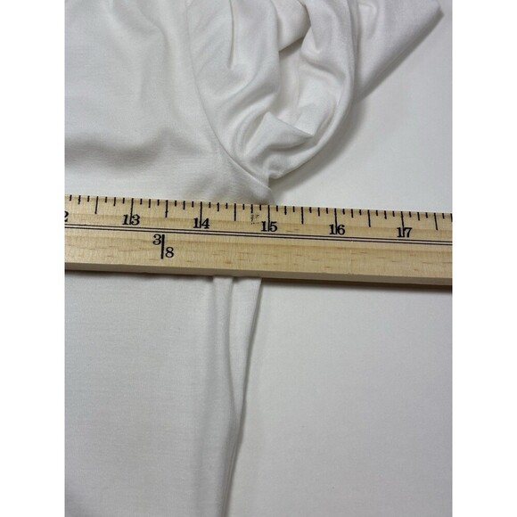 Wolford Tokio String Bodysuit White Small Scoop Neck Modal Elastane Modal - Picture 8 of 10